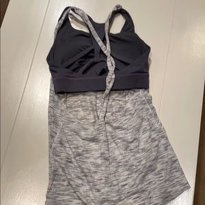 Lululemon tank with built in bra.